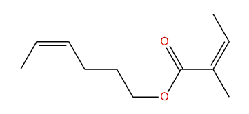 (Z)-4-Hexenyl (Z)-2-methyl-2-butenoate